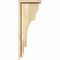 Ekena Millwork New Brighton Rough Sawn Corbel w/Backplate, Douglas Fir, 6"W x 10"D x 26"H COR06X10X26NEB01RDF - alternate 3